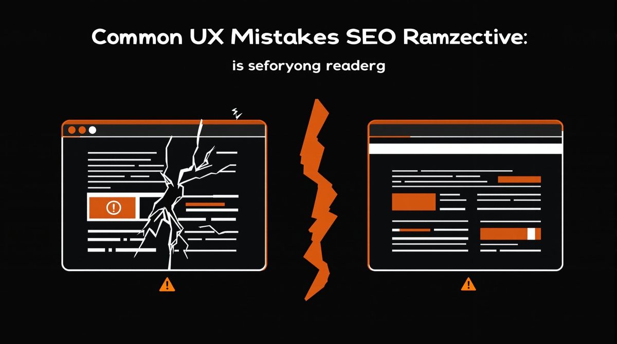Häufige UX-Fehler die SEO-Rankings beeinflussen